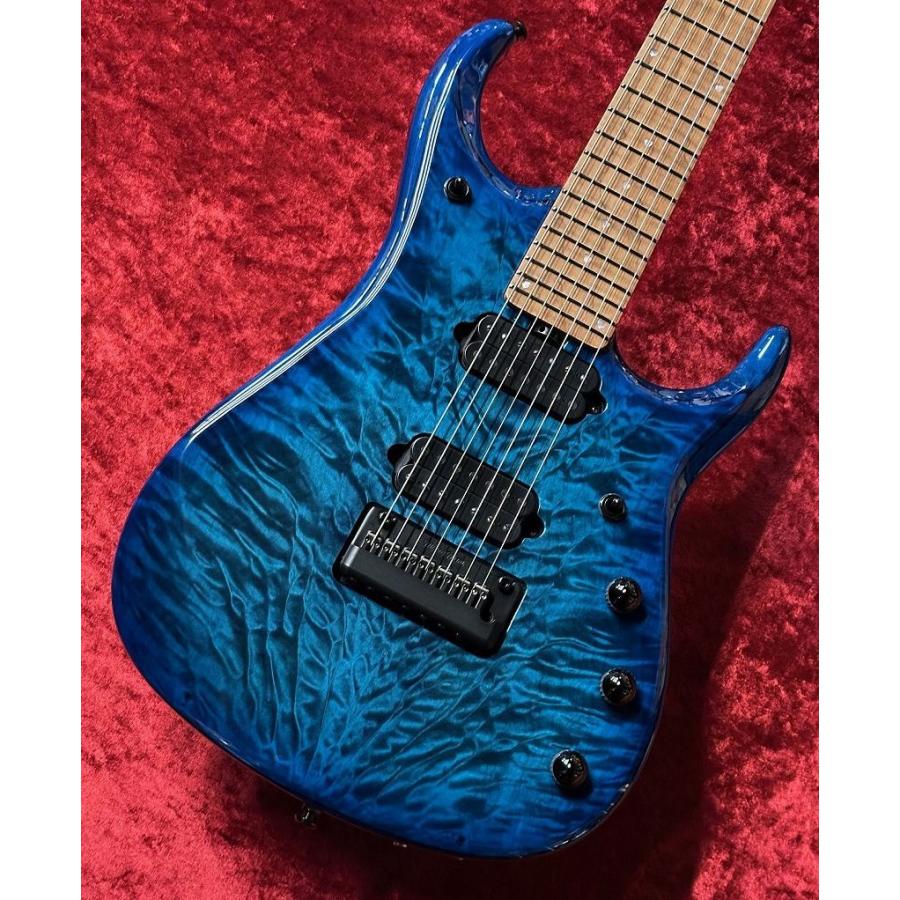 MUSIC MAN JP15-7 ULTRAMARINE QUILT ≒3.697Kg 【7弦】【G-CLUB 渋谷