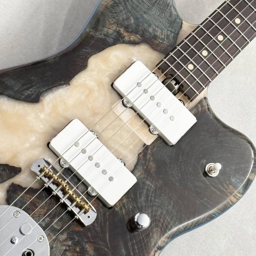 infinite Trad Fullsize JM / Stabilized Blue & White Resin #2217