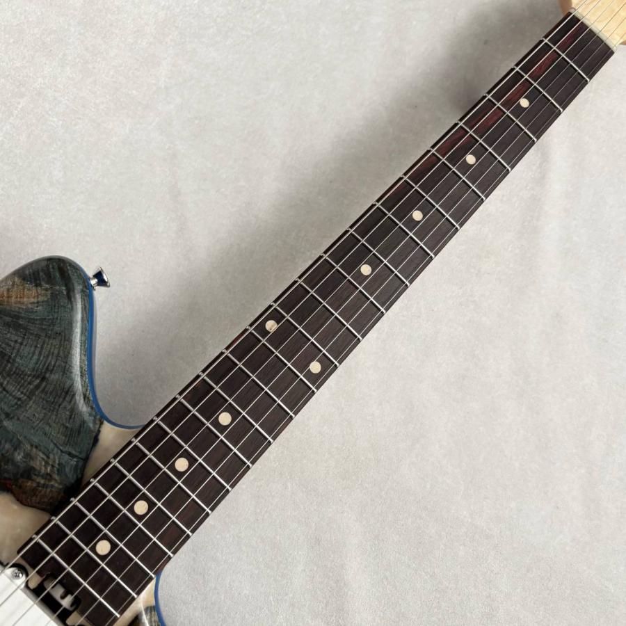 infinite Trad Fullsize JM / Stabilized Blue & White Resin #2217