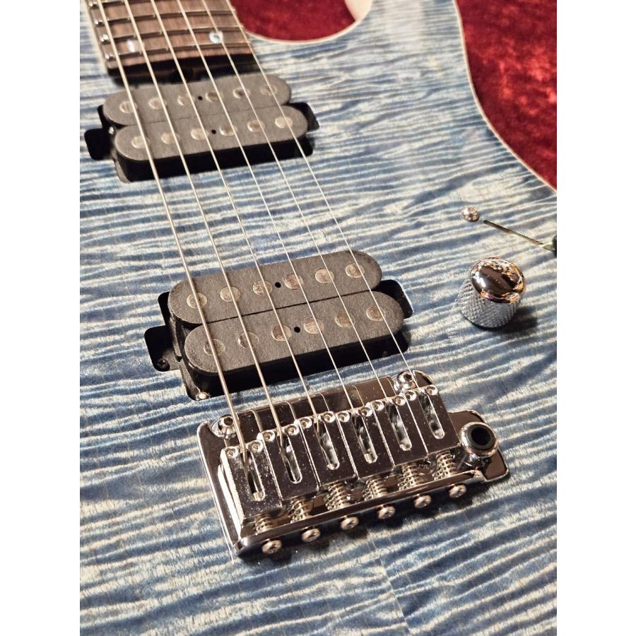 T's Guitars DST-Pro 24 5A Flame Maple -Trans Blue Denim- ≒3.27【G