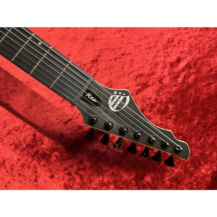 Overload Custom Guitars Rea 7 -Black Staine Black Burst- ≒3.717Kg
