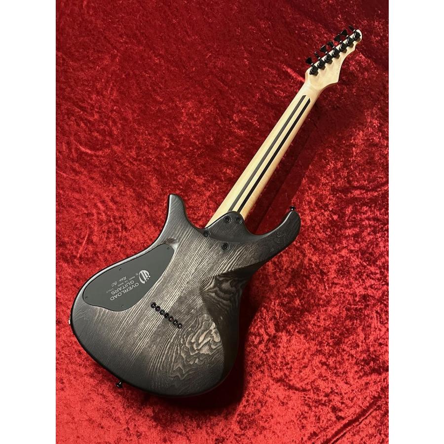(最終値下げ)Overload custom guitar REA7 Overload Custom Guitars Rea 7 -Black Staine Black Burst- ≒3.717Kg