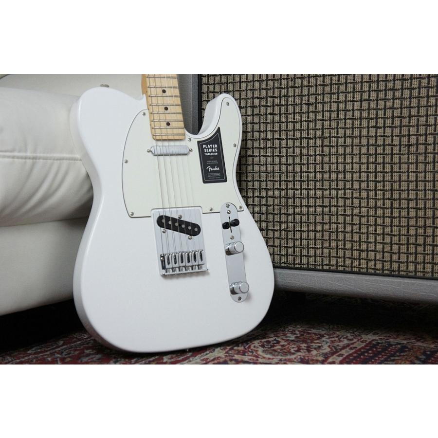 【希望者のみラッピング無料】 Fender [SN:MX20141356]【NEW】【名古屋店】 White- -Polar Telecaster Player エレキギター