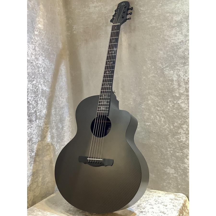 オールカーボン NATASHA VIBRISTA 弦長620mm ほぼ新品 Natasha X-Carbon 3K Carbon Fiber Body【3Kカーボンファイバー