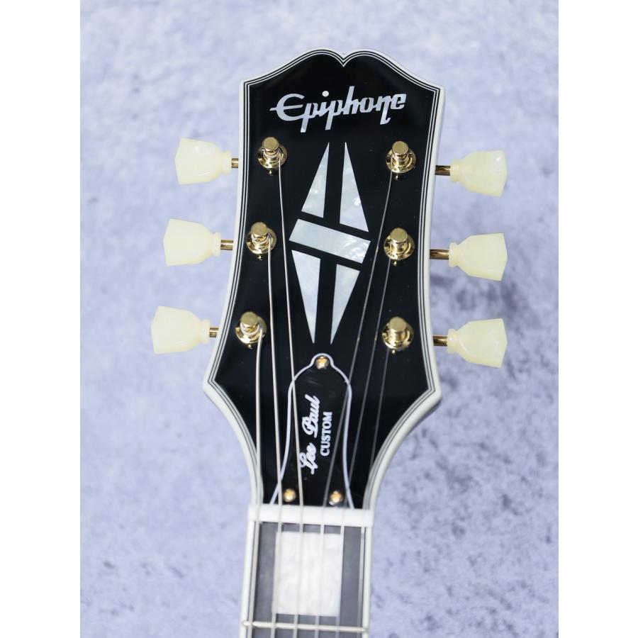 Epiphone Les Paul Custom p-90 Ebony #25031523211【4.07kg】【G-CLUB