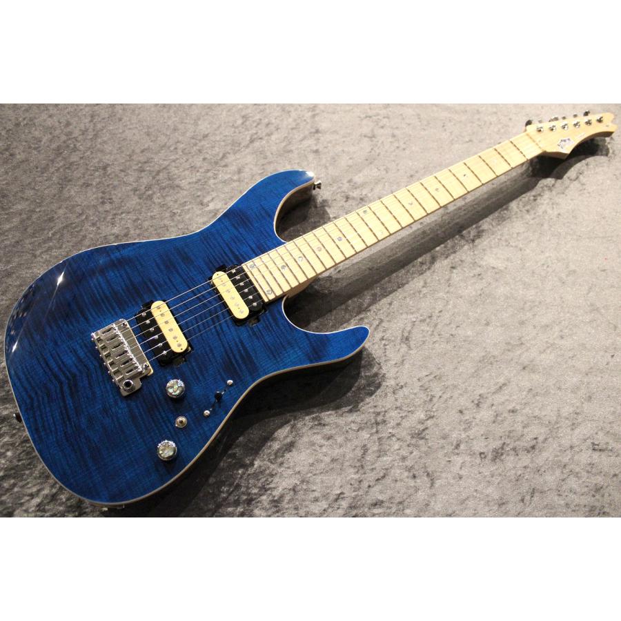 Kino treebud 24F 2H Alder Trans Blue/Evertone PU【エバートーンPU搭載】【バリ虎ネック】【軽量 3.22kg】【G-CLUB UMEDA】_1