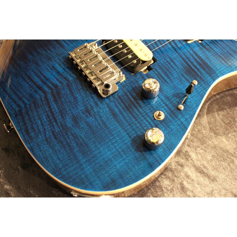Kino treebud 24F 2H Alder Trans Blue/Evertone PU【エバートーンPU搭載】【バリ虎ネック】【軽量 3.22kg】【G-CLUB UMEDA】_2