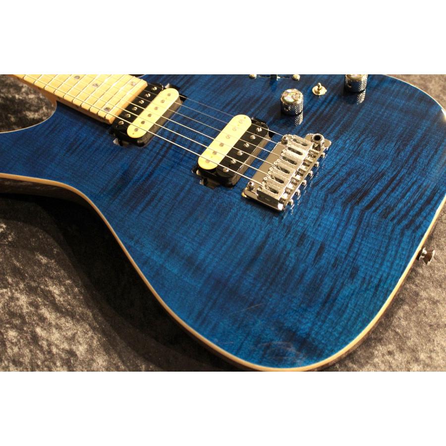 Kino treebud 24F 2H Alder Trans Blue/Evertone PU【エバートーンPU搭載】【バリ虎ネック】【軽量 3.22kg】【G-CLUB UMEDA】_3