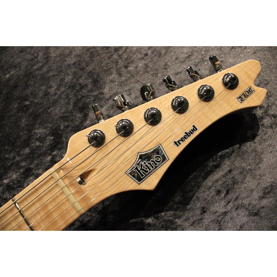 Kino treebud 24F 2H Alder Trans Blue/Evertone PU【エバートーンPU搭載】【バリ虎ネック】【軽量 3.22kg】【G-CLUB UMEDA】_7