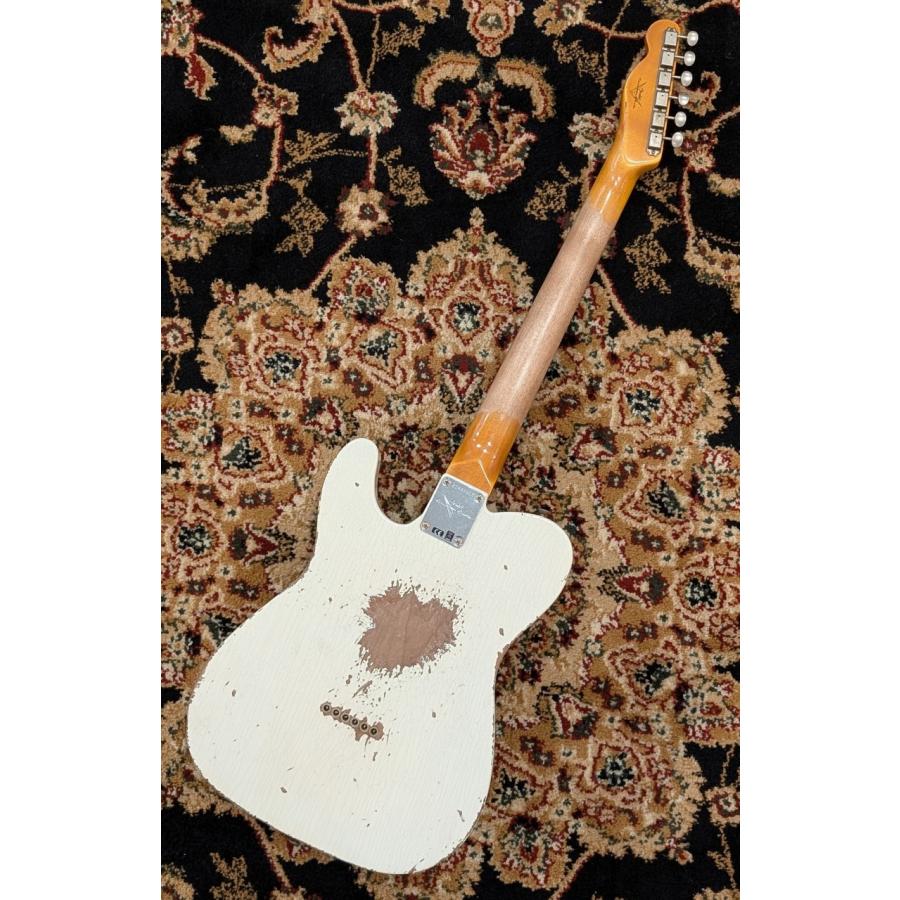 Fender Custom Shop 1963 Telecaster Heavy Relic - Olympic White【G