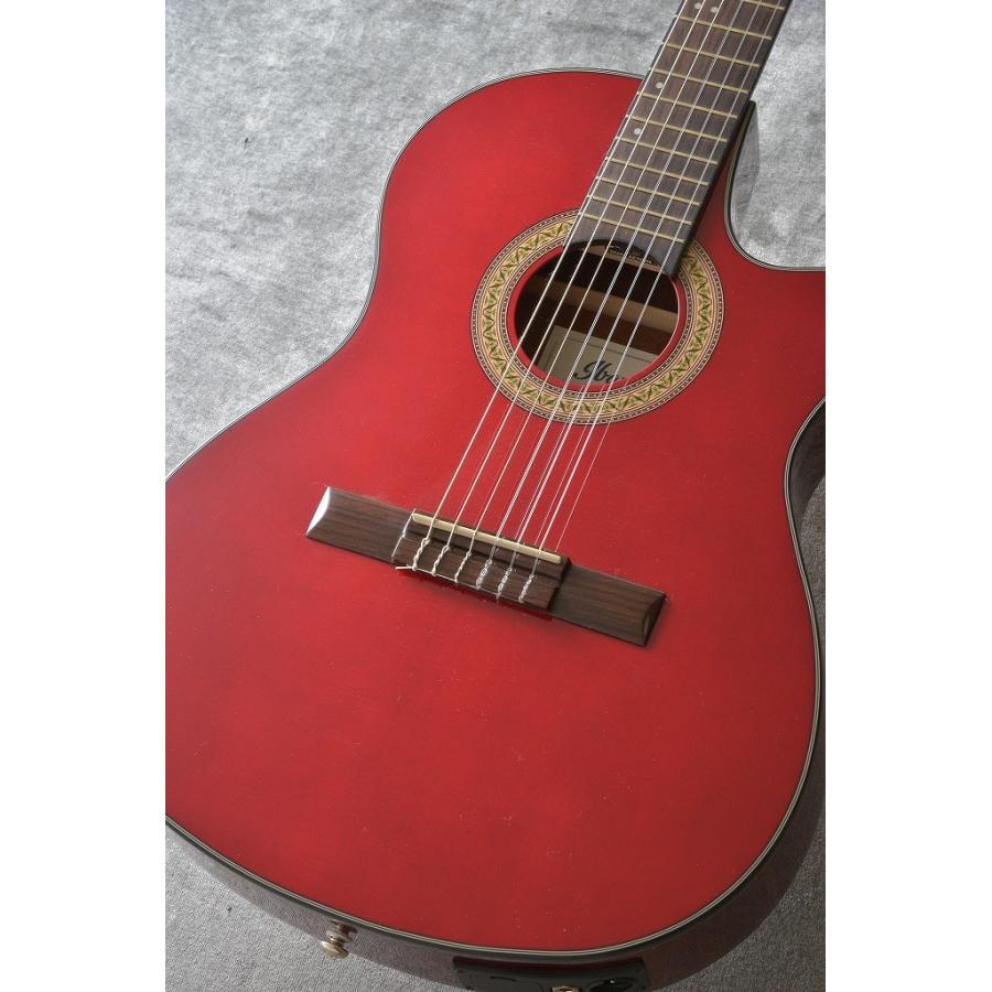 Ibanez GA30TCE-TRD (Transparent Red) 《クラシックギター/エレガット》《送料無料》（ご予約受付中）【ONLINE STORE】｜wavehouse