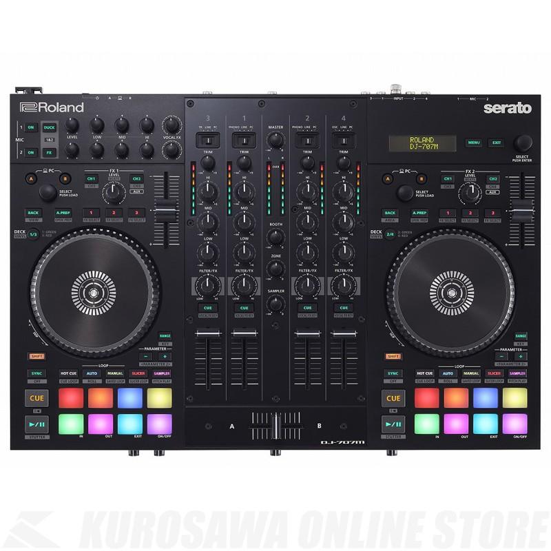 【新品 未開封】Roland DJ-707M DJコントローラー Roland DJ-707M《DJコントローラー》【送料無料】【2019年8月31日発売
