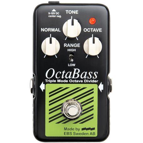 EBS OctaBass BlueLabel (軍事基地用オクターバー)【ONLINE STORE】 ギターエフェクター-楽器、手芸、コレクション