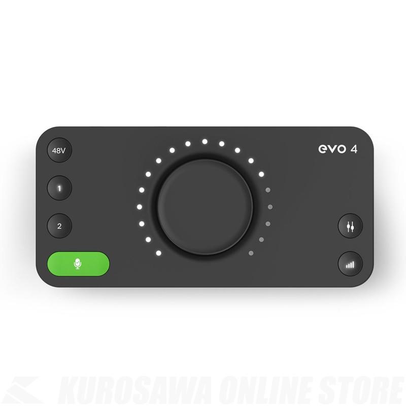 Audient EVO4 2in/2out オーディオインターフェイス【送料無料】(ご