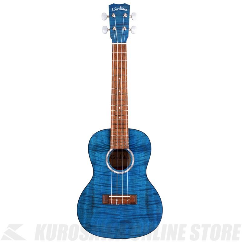 Cordoba 15CFM Sapphire Blue【演奏会ウクレレ】（ご取って置く受け付け中）【ONLINE STORE】 楽器、手芸、コレクション-楽器、器材