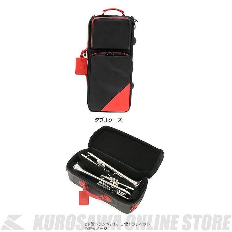 Bach 唐人笛用コンパクトギグバッグ ダブル なめし革原料品 赤いこと 【貨物輸送無料】 【ONLINE STORE】 トランペット-楽器、器材-楽器、手芸、コレクション