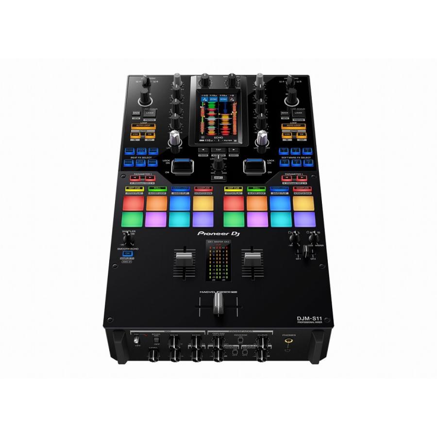 Pioneer DJ DJM-S11 プロフェッショナル向け スクラッチスタイル 2ch DJミキサー (ご予約受付中)【ONLINE STORE】｜wavehouse｜03