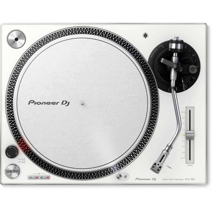 Pioneer DJ PLX-500-W ダイレクトドライブターンテーブル 【ONLINE STORE】｜wavehouse