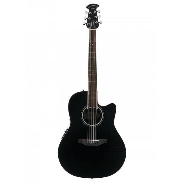 OVATION CE44-5-G BLK Celebrity Elite Exotic Mid Depth Black