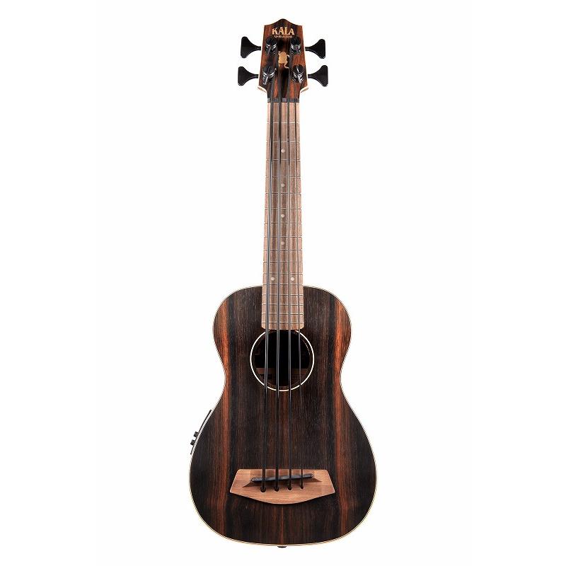 KALA KALA UBASS-EBY-FS STRIPED EBONY U?BASS (ウクレレベース