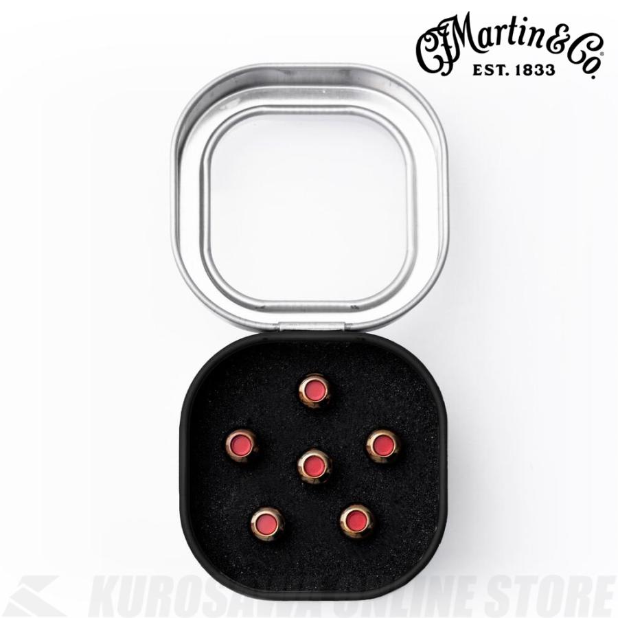 Martin LIQUID METAL PINSET W/RED DOT GOLD[18APP0006]《リキッドメタルブリッジピン》【ONLINE STORE】の画像