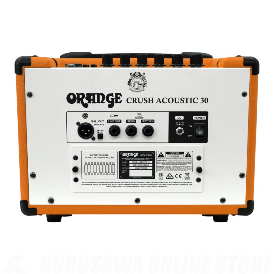ORANGE Crush Acoustic 30 Orange (ご予約受付中)【ONLINE STORE 