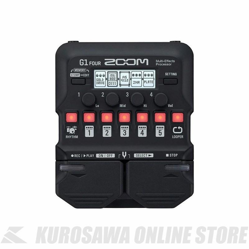 新品未使用！ZOOM G1 FOUR マルチエフェクター ZOOM G1 FOUR 【マルチエフェクター】【ONLINE STORE】 : クロサワ楽器