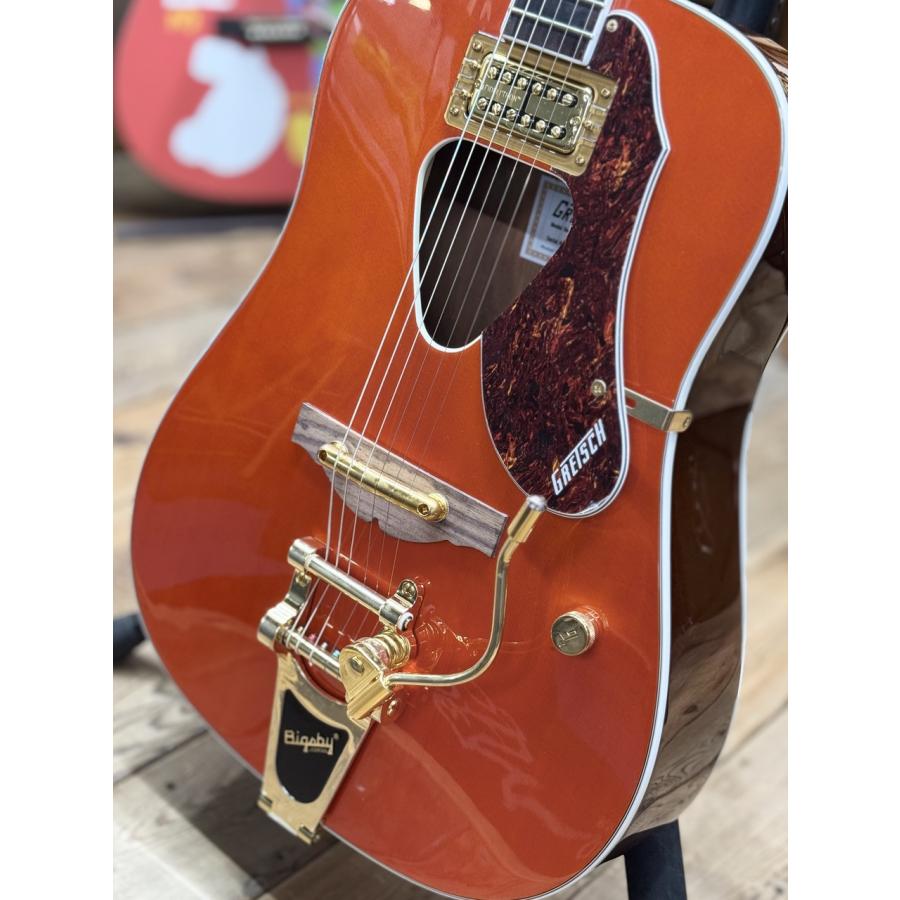 Gretsch G5034TFT Rancher Dreadnought with Bigsby #IS240109506【即納可能】【ボーナスセール特価!】【ONLINE STORE】の画像