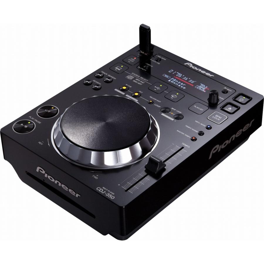 Pioneer DJ CDJ-350 コンパクト DJマルチプレーヤー (ご予約受付中) 【ONLINE STORE】｜wavehouse｜02