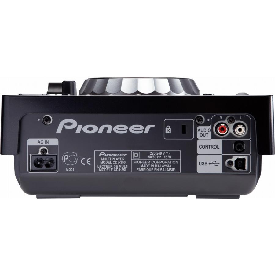 Pioneer DJ CDJ-350 コンパクト DJマルチプレーヤー (ご予約受付中) 【ONLINE STORE】｜wavehouse｜03