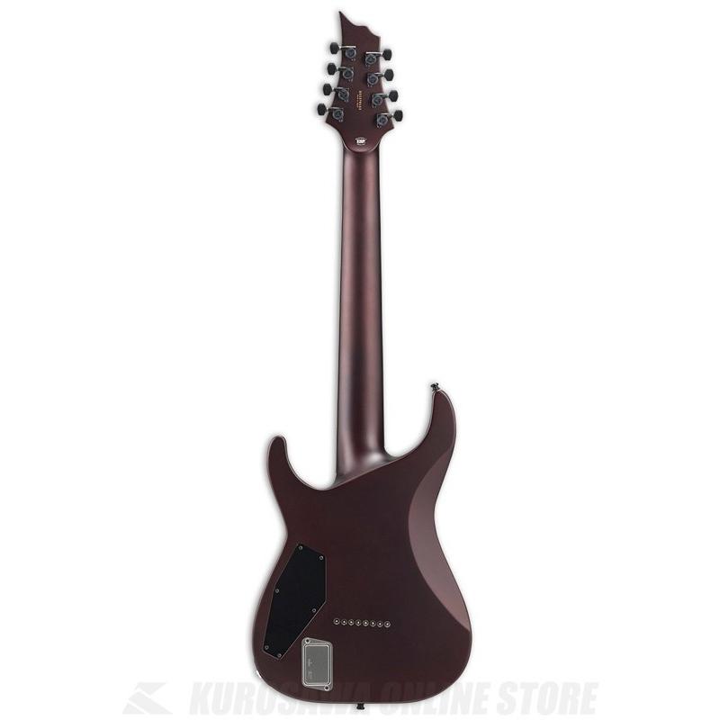 新品/正規品 E-II HRF NT-8B DRMS(Deep Red Metallic Satin)(エレキギター/8弦ギター)(送料無料)(受注生産品)