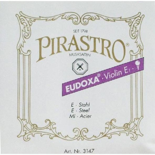 Pirastro Eudoxa オイドクサ バイオリン弦 セット E線 アルミ巻 - ボールエンド【ONLINE STORE】｜wavehouse