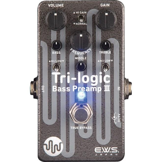 E.W.S Tri-logic Bass Preamp3 (ベース用プリアンプ) (送料無料)(マンスリープレゼント)(ご予約受付中)【ONLINE STORE】｜wavehouse