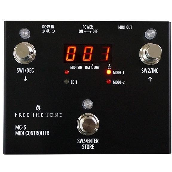 Free The Tone フリーザトーン MIDI CONTROLLER MC-3 (プログラマブルMIDIコントローラー )(マンスリープレゼント)【ONLINE STORE】の画像