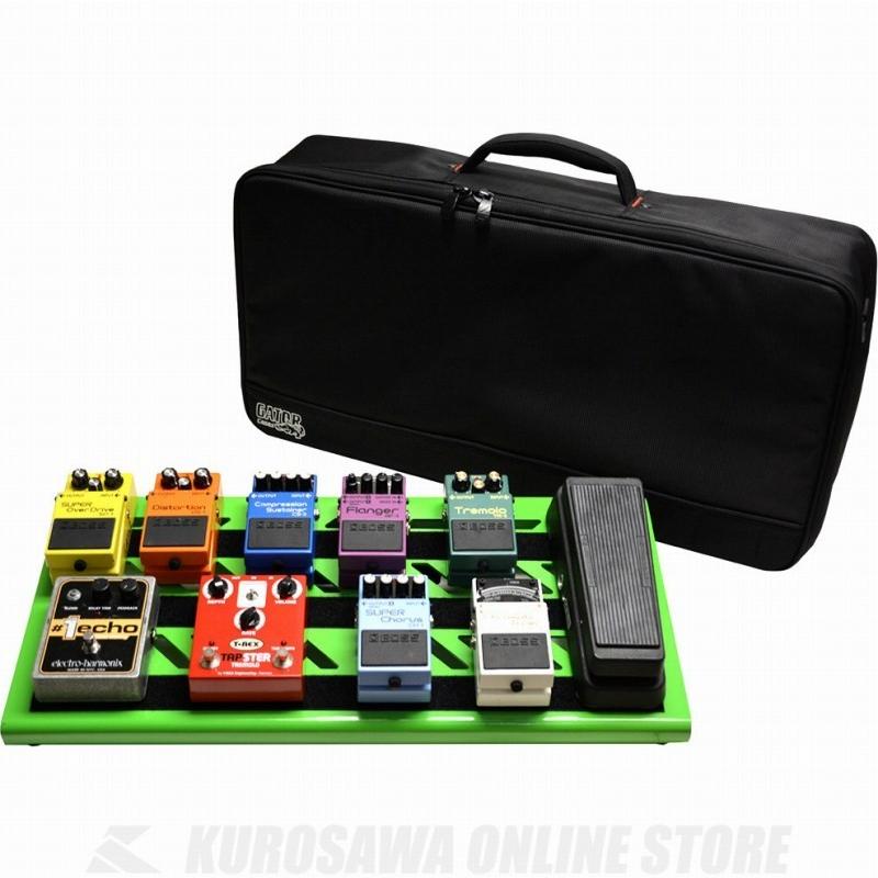 GATOR GPB-BAK-GR ボード付きエフェクターキャリーバッグ グリーン(送料無料)【ONLINE STORE】
