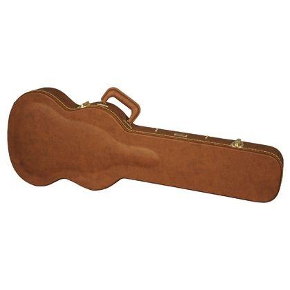 Gator Cases GW-335-BROWN Deluxe houten koffer voor 335 SemiHollow gitaren