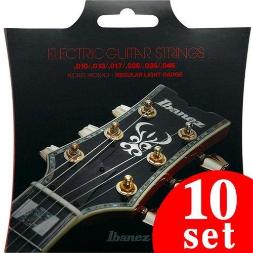 Ibanez Accessory Series IEGS61 6st/Regular Light (Nickel Wound / 10-46) (エレキギター弦)(10セット) (ご予約受付中)【ONLINE STORE】