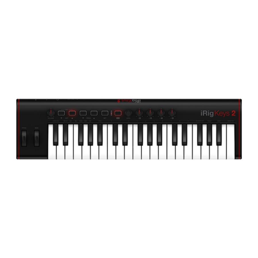 IK Multimedia アイケイマルチメディア iRig Keys 2 (MIDIキーボードコントローラー)（ご予約受付中）【ONLINE STORE】