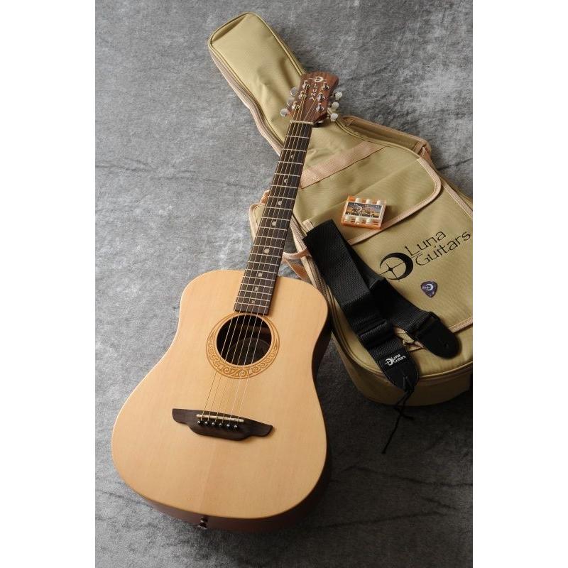 Luna Guitars SAF PK / Safari Muse Travel, Bag, Tune, Strap,  Picks(アコースティックギタートラベラーパック)(送料無料)(ご予約受付中)【ONLINE STORE】 : n-luna-saf-pk :  クロサワ楽器65周年記念SHOP