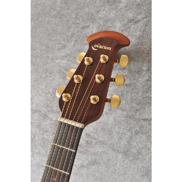 Ovation Celebrity Elite Exotic Mid Depth CE44P-FKOA (Figured Koa) (エレアコ) 【高性能ケーブルプレゼント！】 (ご予約受付中) 【ONLINE STORE】
