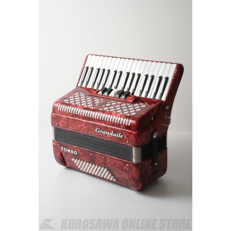 Tombo Grandaile GT-60B (パッションレッドパール)(アコーディオン)(ご予約受付中)【ONLINE STORE】の画像