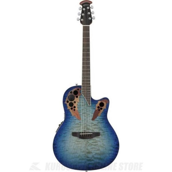 Ovation Celebrity Elite Exotic Super Shallow CE48P-RG (Regal-To-Natural) (エレアコ) 【高性能ケーブルプレゼント！】 （ご予約受付中） 【ONLINE STORE】