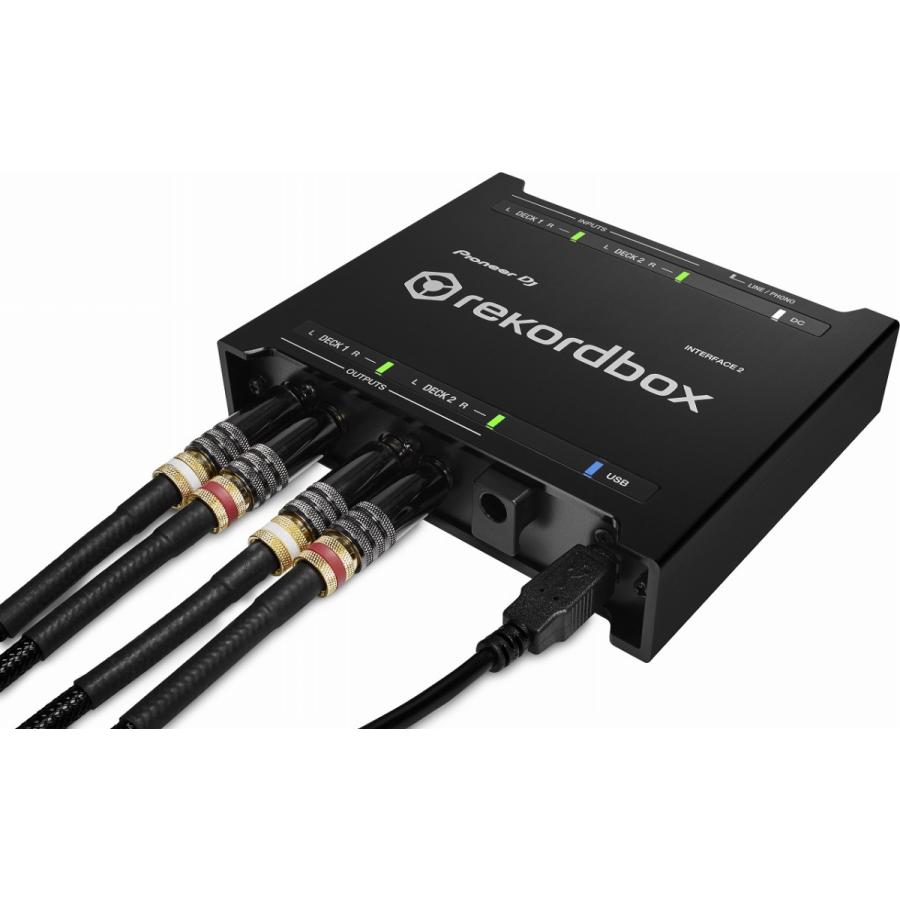 Pioneer DJ INTERFACE 2 rekordbox 専用 2ch オーディオインターフェース (ご予約受付中)【ONLINE STORE】の画像