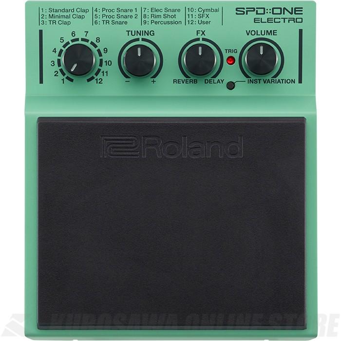 Roland SPD::ONE Series SPD-1E Electro (パーカッションパッド)(送料無料)(ご予約受付中)【ONLINE STORE】｜wavehouse