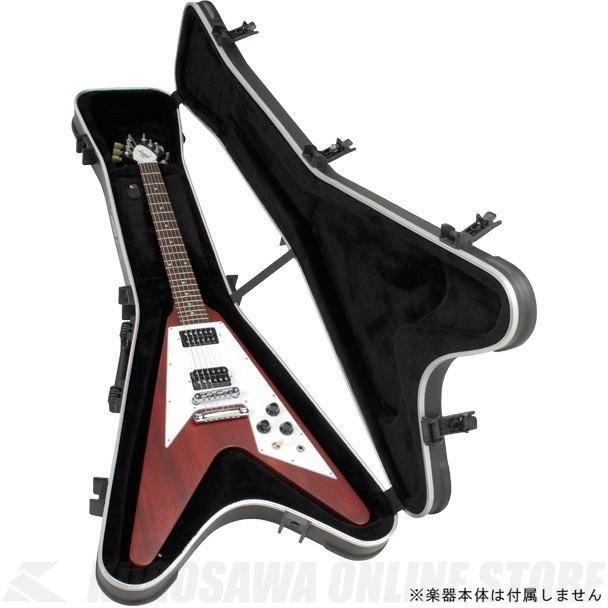 憧れの Guitar Hardshell V Flying SKB Case STORE】 [1SKB-58](エレキギターケース)(送料無料)(受注生産品・納期未定)【ONLINE ギターケース