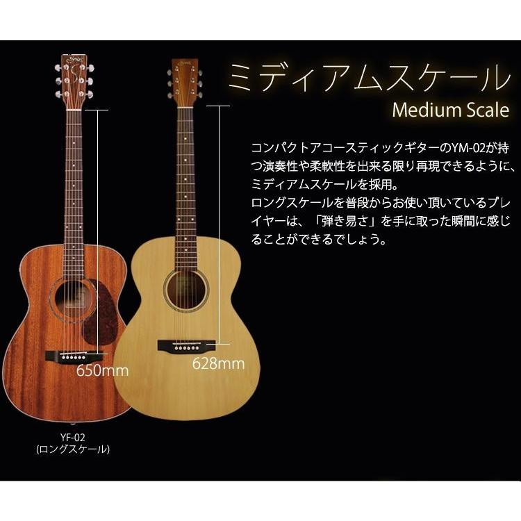 Syairi アコースティックギター YF-04/BLK S.Yairi エスヤイリ YF-04 BLK 【アコースティックギター