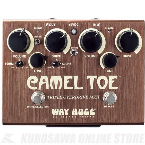 WAY HUGE WHE209 CAMEL TOE/TRIPLE OVERDRIVE MKII (エフェクター/オーバードライブ)(送料無料)