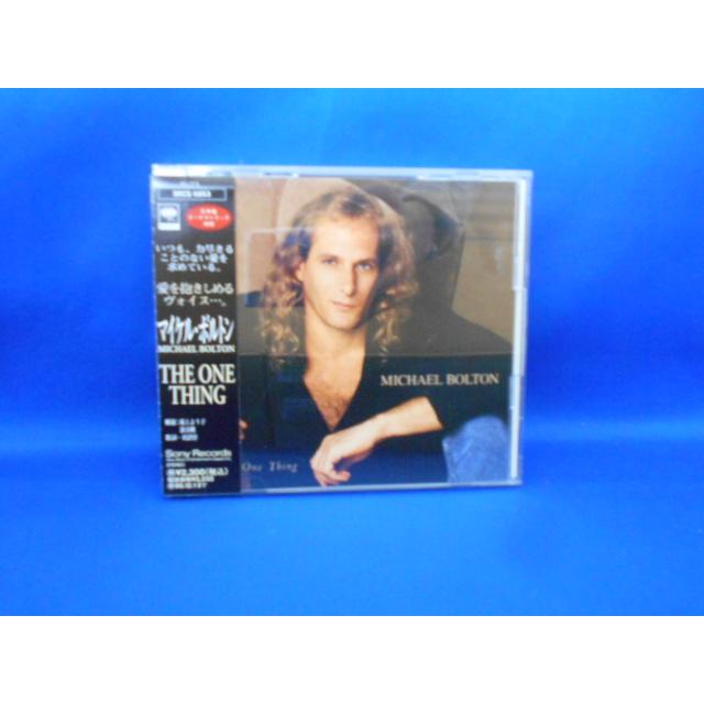CD/MICHAEL・BOLTON マイケル・ボルトン/THE ONE THING ザ ワン シング/中古/cd19365 | 