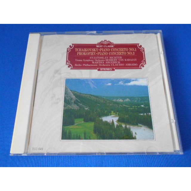 CD/svjatoslav richter/TCHAIKOVSKY(no.1) PROKOFIEV(no.3) PIANO CONCERTO/中古/cd24170 | 