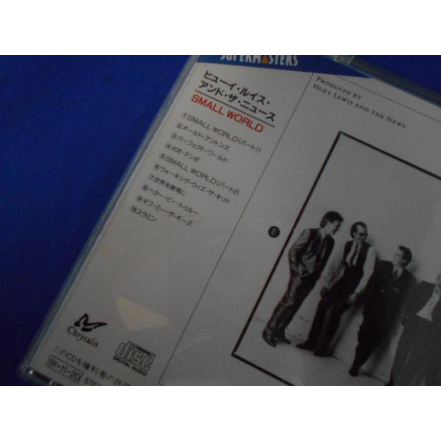 CD/HUEY LEWIS & THE NEWS ヒューイ・ルイス&ザ・ニュース/SMALL WORLD スモール・ワールド/中古/cd25454 |  | 01